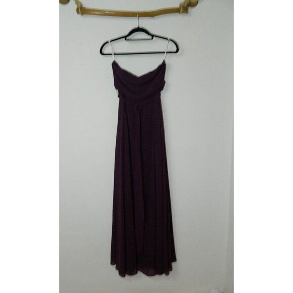 Lulu Dresses & Skirts - Lulu’s Dress‎ Purple Elegant Events Dark Purple Strapless Maxi Dress Medium